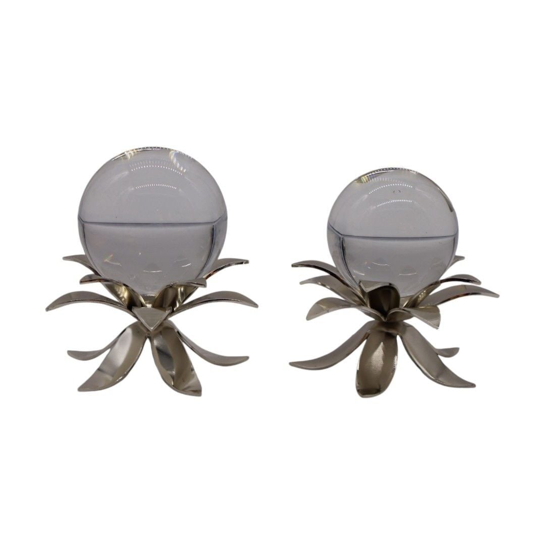 LOTUS KÜRE 2 Lİ ESKİTME Gümüş