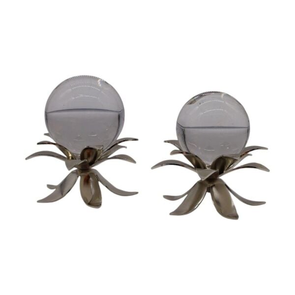 LOTUS KÜRE 2 Lİ ESKİTME Gümüş