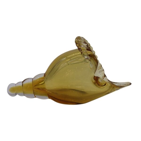 Cam Deniz Kabuğu Aksesuar Siyah Gold