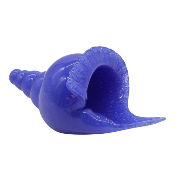 Cam Deniz Kabuğu Aksesuar Siyah Mavi