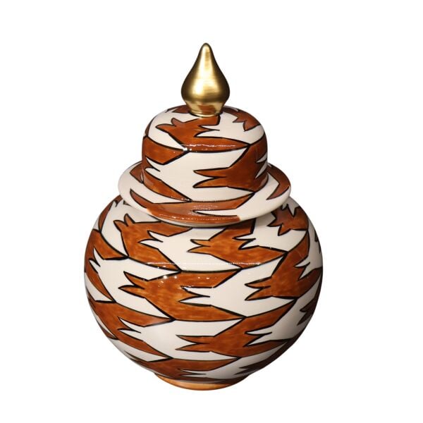 Kazayağı Desen Tombul Şah Küp