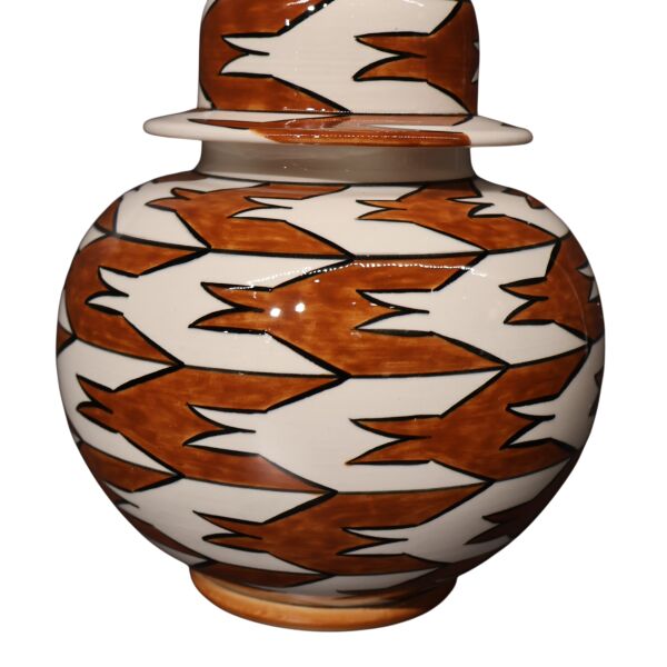 Kazayağı Desen Tombul Şah Küp