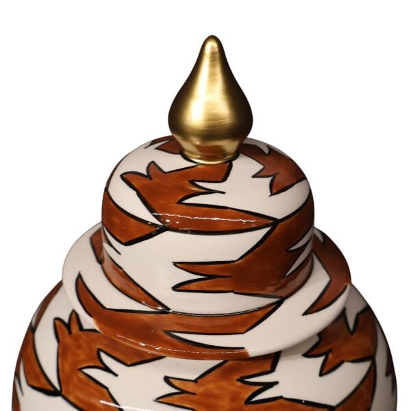 Kazayağı Desen Tombul Şah Küp