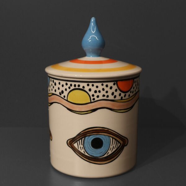 Göz Desen Silindir Küp S Göz