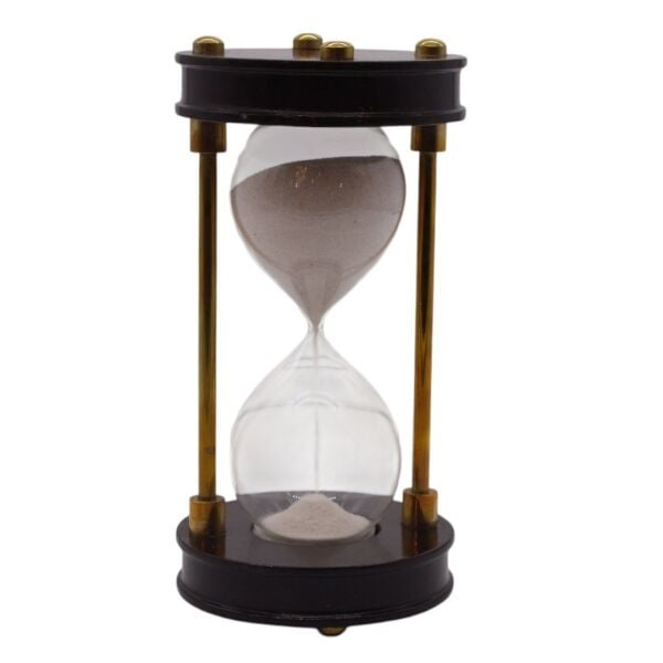 AHŞAP PİRİNÇ  KUM SAATİ