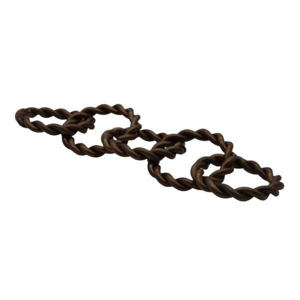 BURGU ZİNCİR METAL ALTIN Gümüş