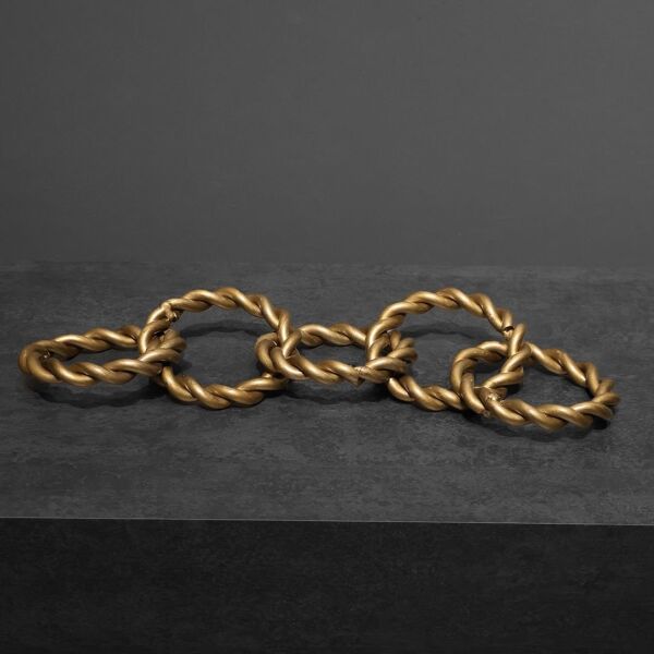 BURGU ZİNCİR METAL ALTIN Gümüş