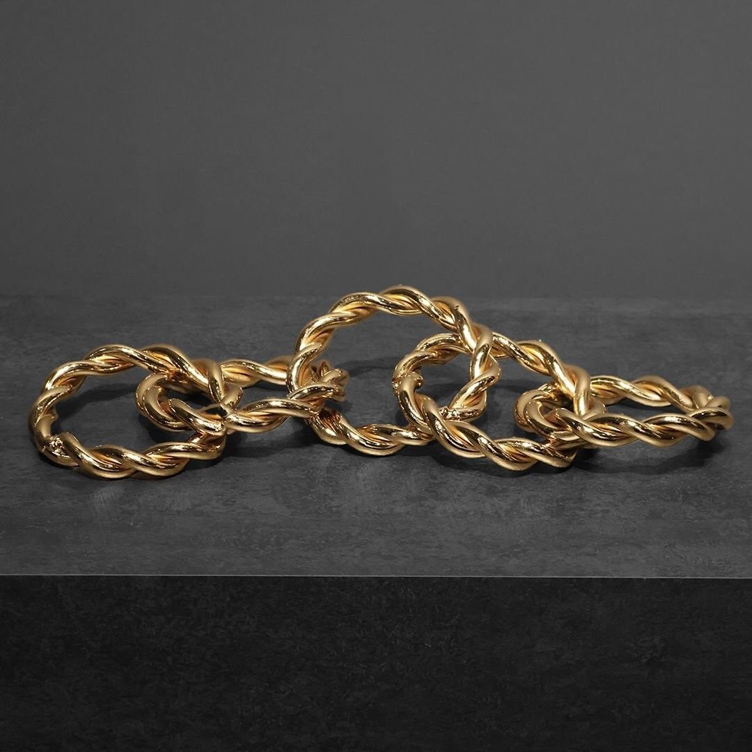 BURGU ZİNCİR METAL ALTIN Gold