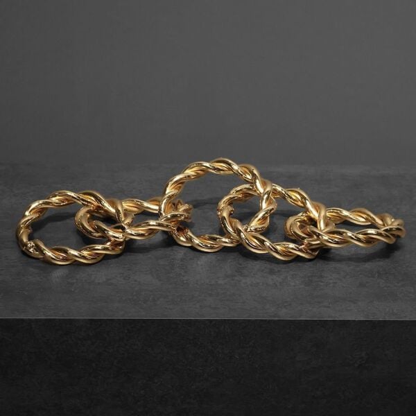 BURGU ZİNCİR METAL ALTIN Gold