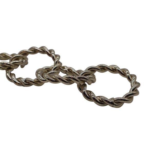 BURGU ZİNCİR METAL ALTIN Gümüş