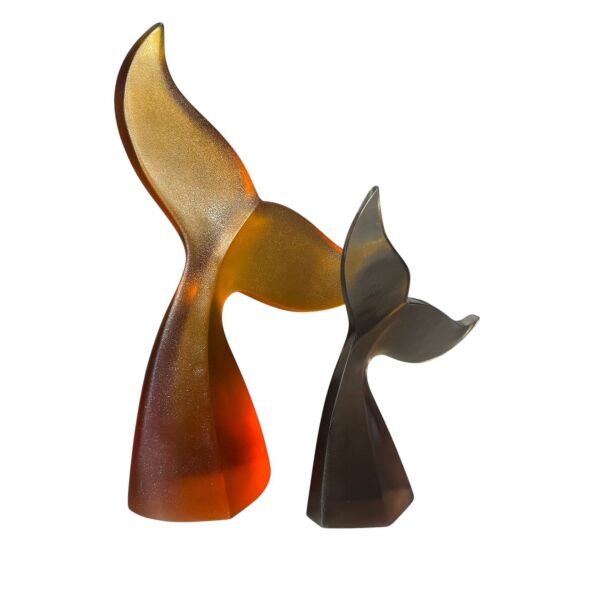 Reçine Balina Kuyruğu Amber - Füme 2'li Amber - Füme