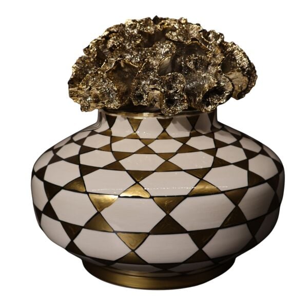 Mix Ottoman Yayvan Küp Büyük