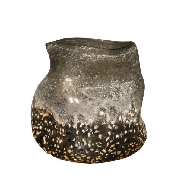 Cam Kumsal Vazo Küçük