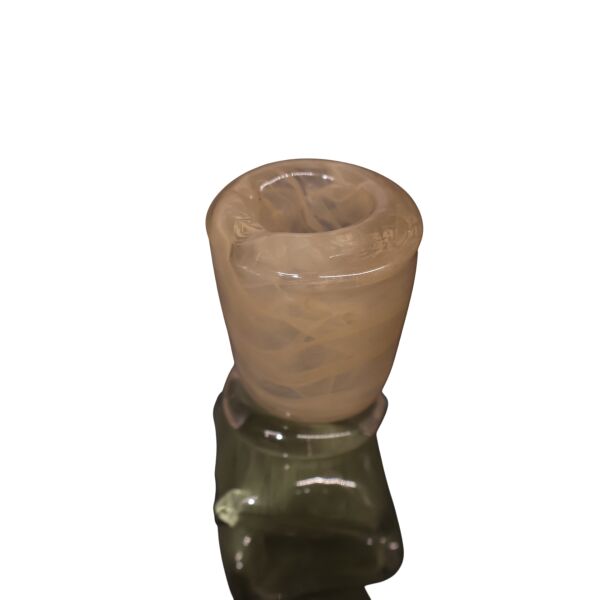 Yeşil Cam Taş Mumluk Küçük