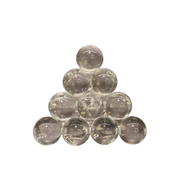 Şeffaf Cam Piramit Küçük