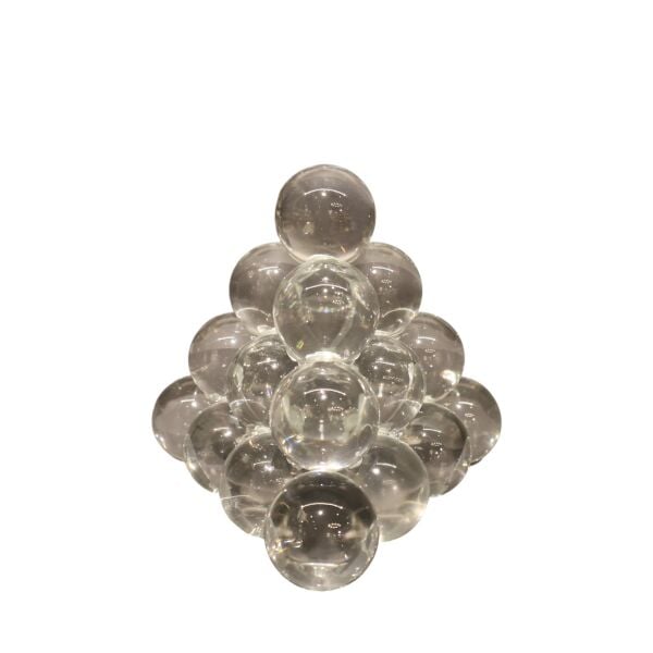 Şeffaf Cam Piramit Küçük