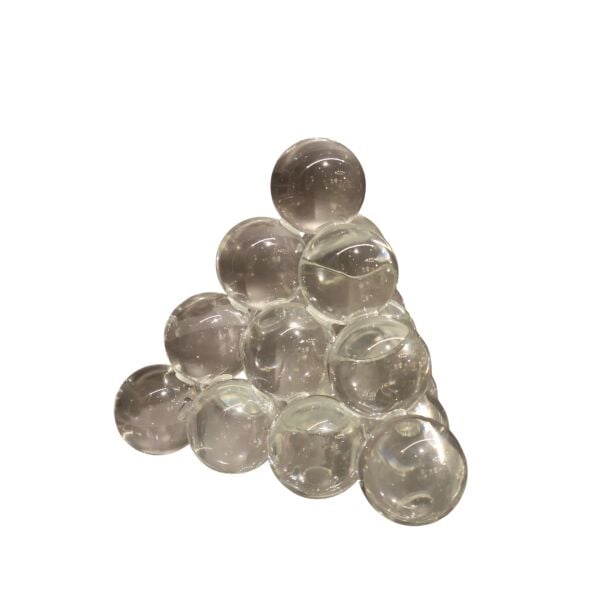 Şeffaf Cam Piramit Küçük