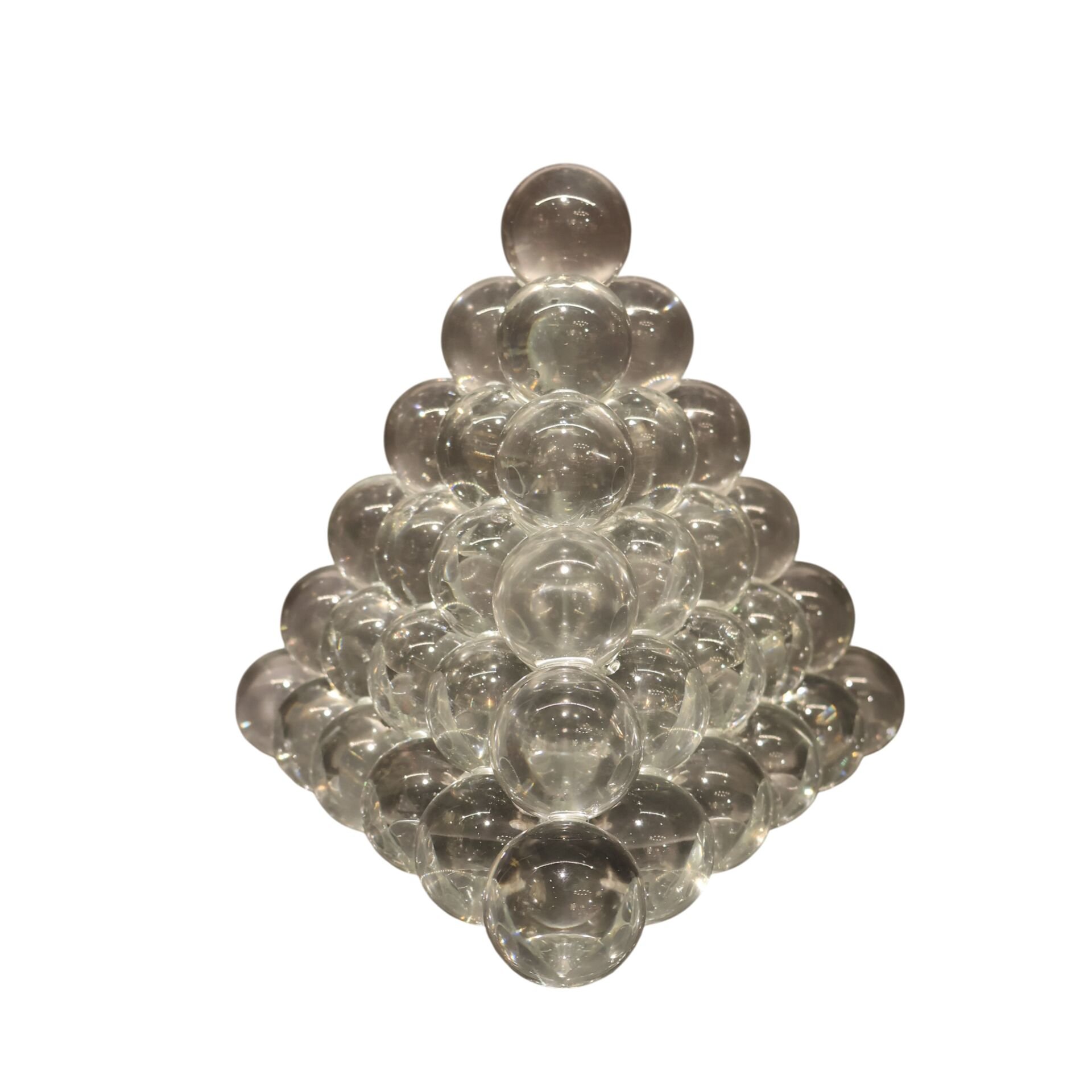 Şeffaf Cam Piramit Büyük