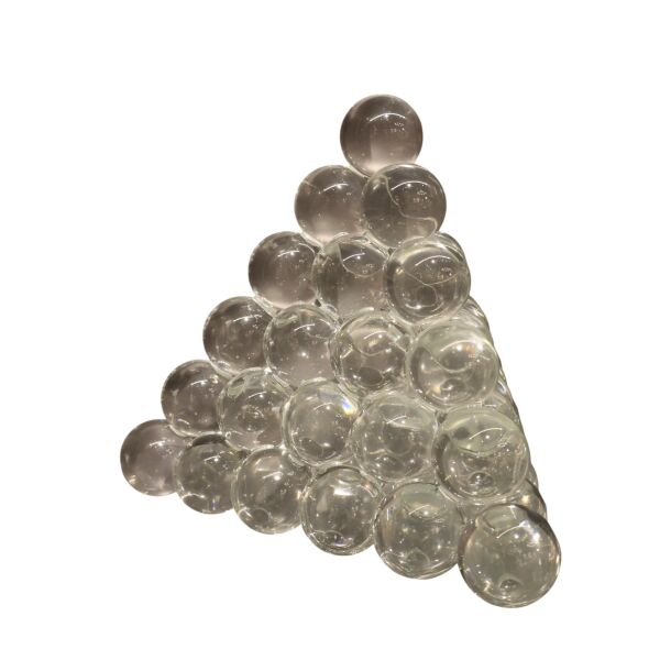 Şeffaf Cam Piramit Büyük