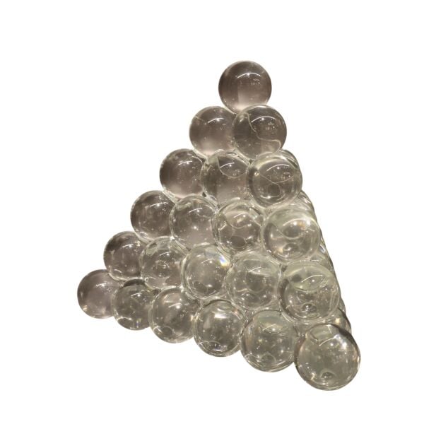 Şeffaf Cam Piramit Büyük