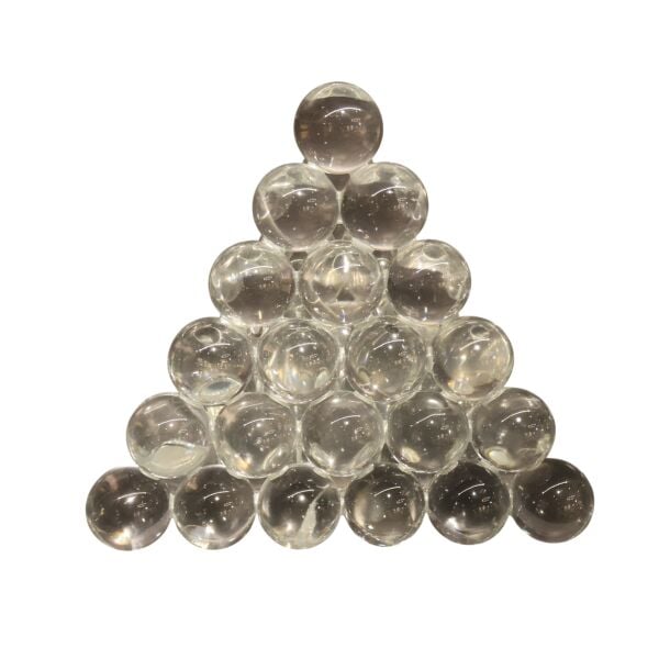 Şeffaf Cam Piramit Büyük