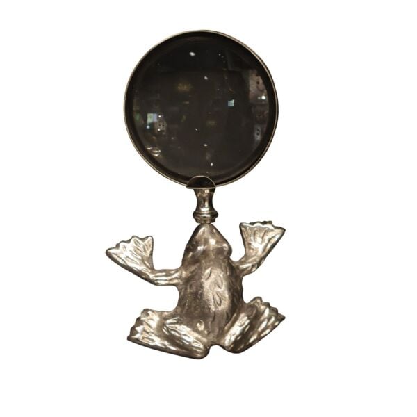 Kurbağa Büyüteç Gümüş