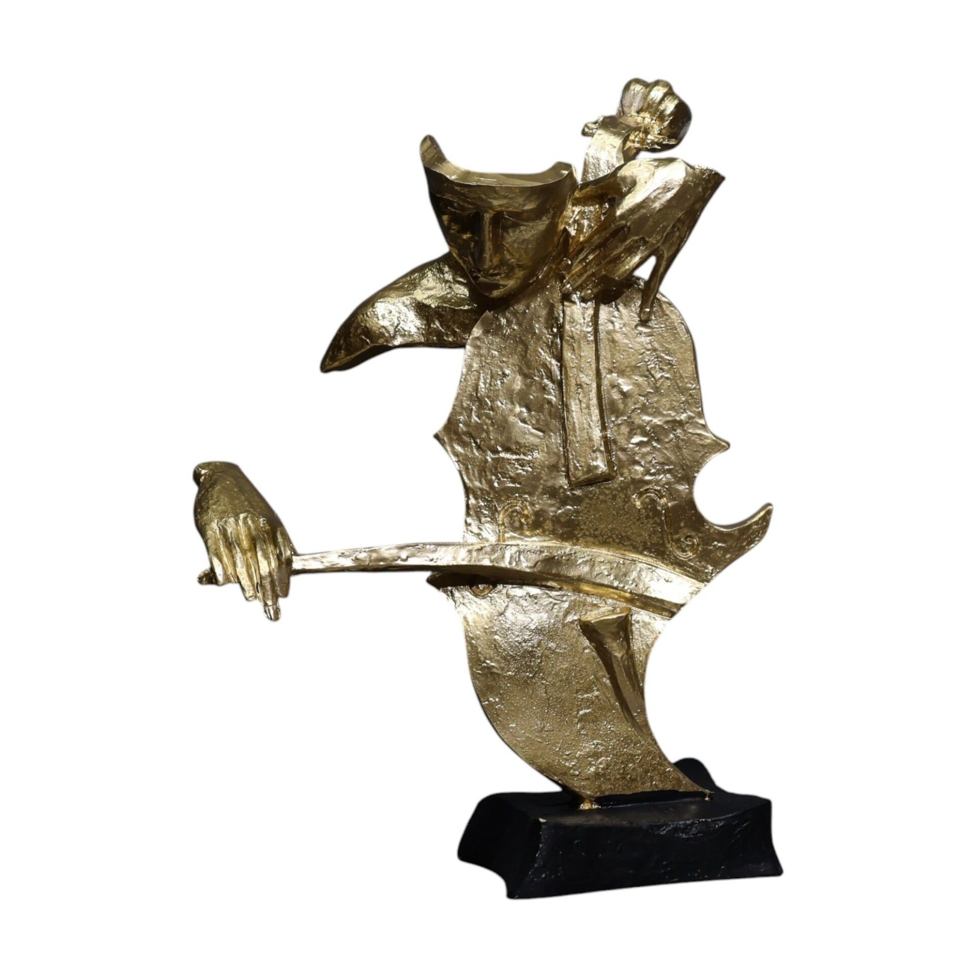 Soyut Çelist Adam Biblo Gold