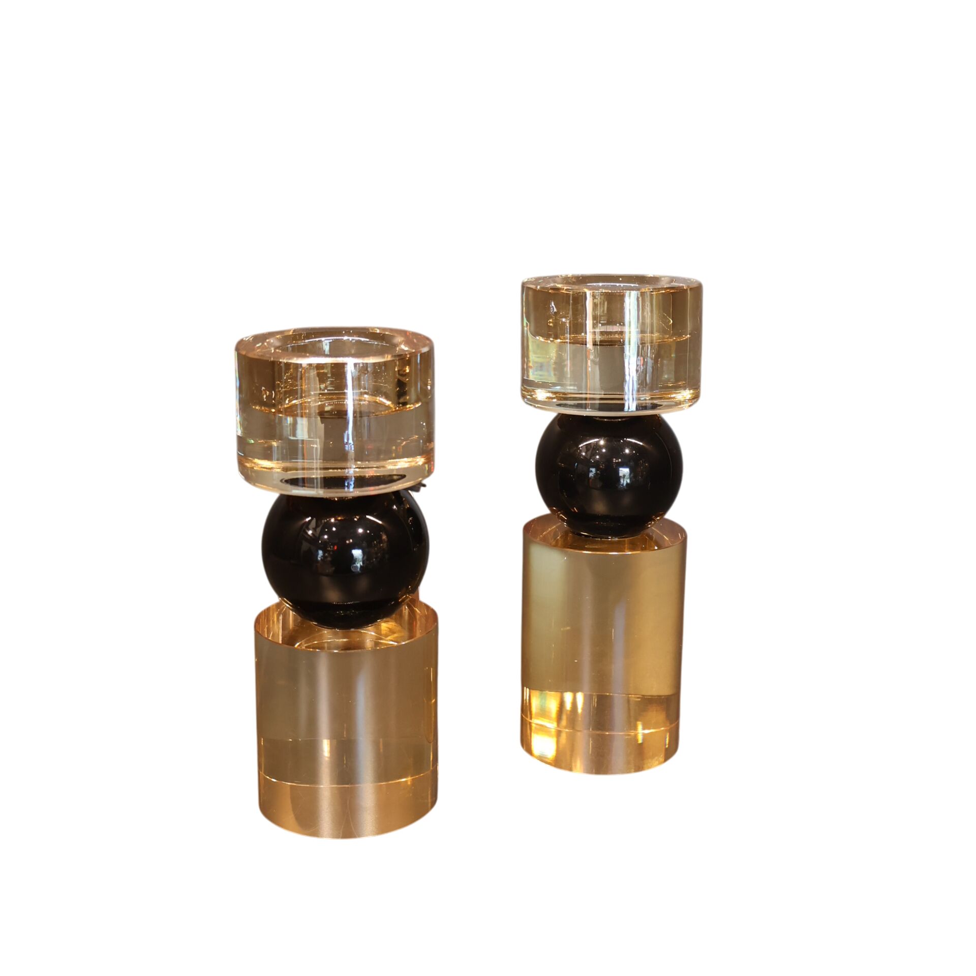 2'li Silindir Mumluk Bal Rengi