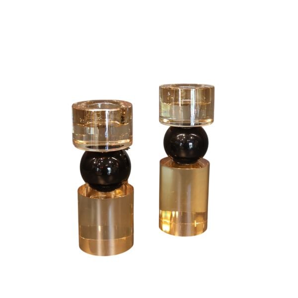 2'li Silindir Mumluk Bal Rengi