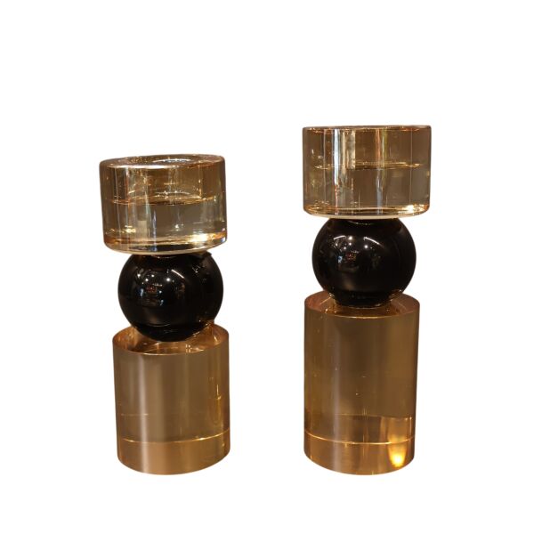 2'li Silindir Mumluk Bal Rengi