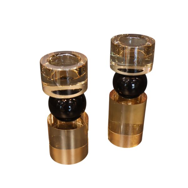 2'li Silindir Mumluk Bal Rengi