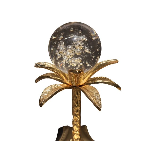 Palmiye Küre 2'Li Gold