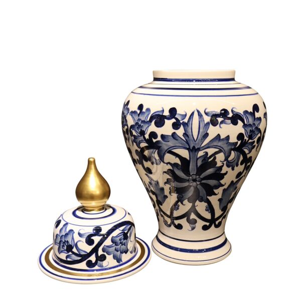 Blue Blanc Şah Küp 30cm