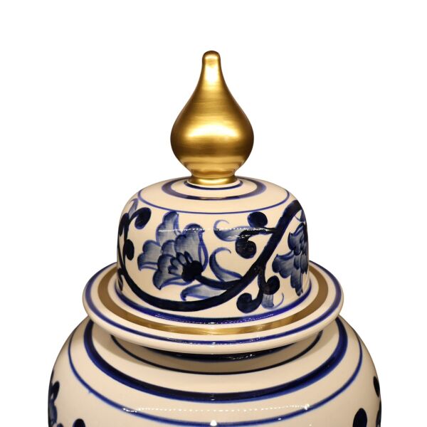 Blue Blanc Şah Küp 30cm