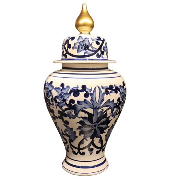 Blue Blanc Şah Küp 30cm