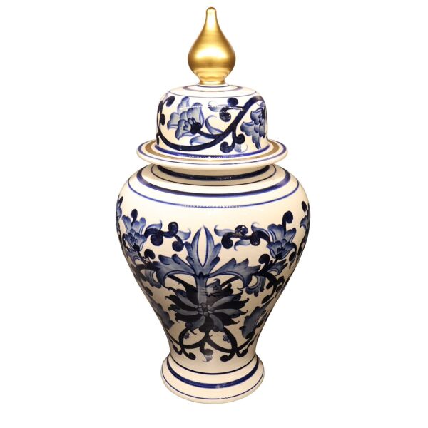 Blue Blanc Şah Küp 30cm