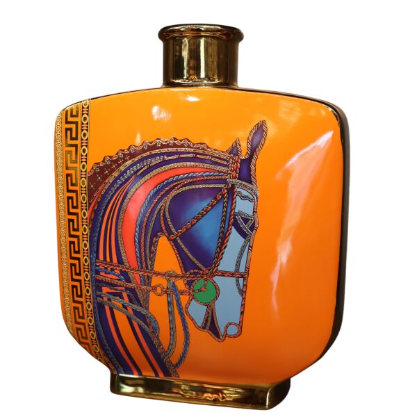 Seramik Atlı Vazo Büyük