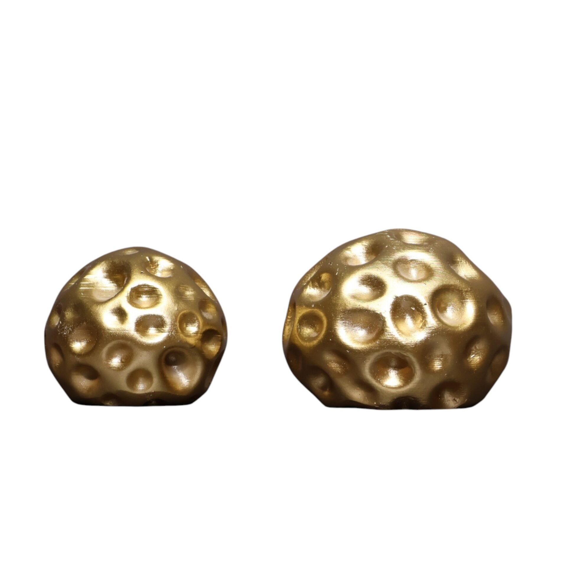 İkili Küre Meteor Dekor Gold