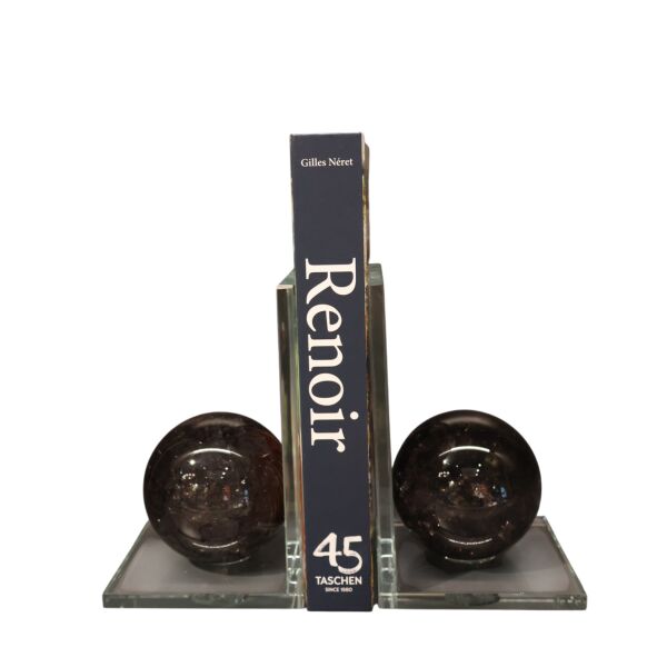 Küre Kitap Tutucu Füme