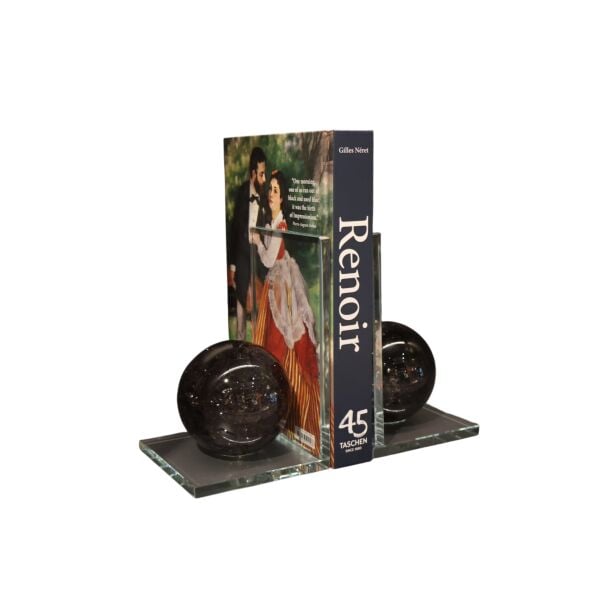 Küre Kitap Tutucu Füme