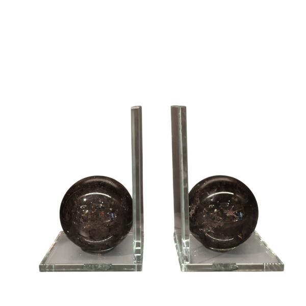 Küre Kitap Tutucu Füme