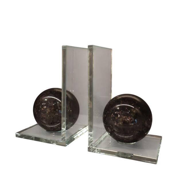 Küre Kitap Tutucu Füme