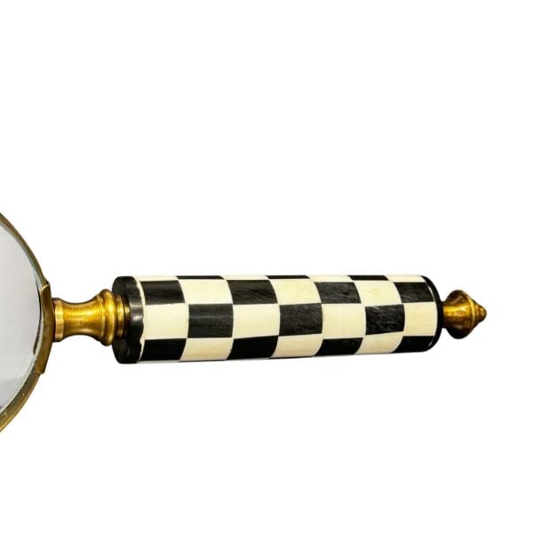 Dama Desenli Büyüteç