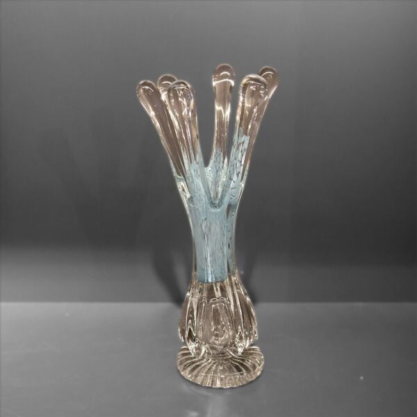 Kristal Cam Damla Obje Mavi Küçük