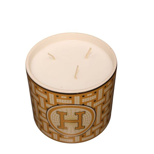 Sarı Mozaik Mum Büyük Boy