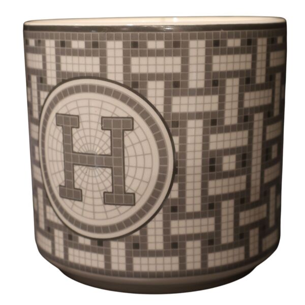 Gri Mozaik Mum Büyük Boy