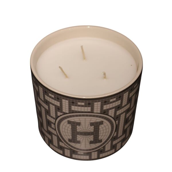 Gri Mozaik Mum Büyük Boy Büyük