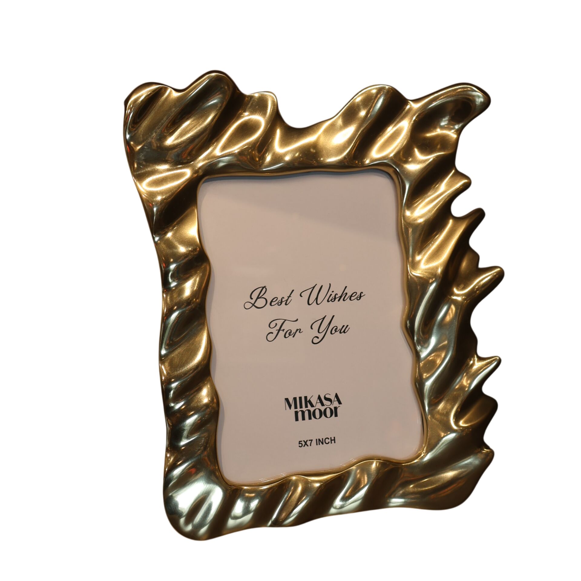 Altın Dalga Tasarımlı Çerçeve Küçük