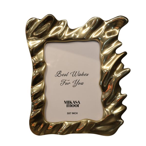 Altın Dalga Tasarımlı Çerçeve Küçük