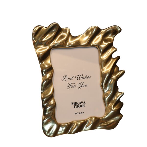 Altın Dalga Tasarımlı Çerçeve Küçük